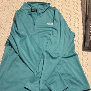 The North Face Aqua Blue Pullover
